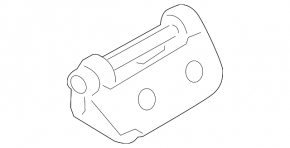 Петля двери багажника левая Ford Fiesta 14-19 5d