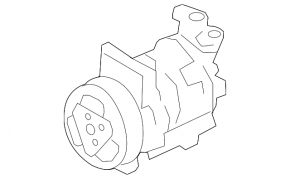 Компресор кондиціонера Subaru Forester 11-13 2.5