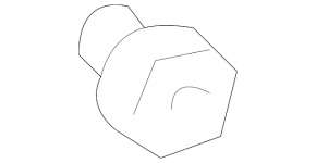 Гайка колесная d21 M12x1.5 Toyota Sienna 04-10 тип 2