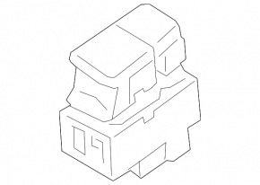 Кнопка паркинга Volvo XC40 19-26 черный глянец