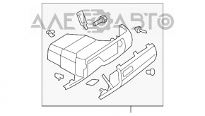Ящик для рукавичок, бардачок Mazda3 03-09 HB