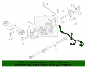 Проводка заднего редуктора Mazda CX-50 23-26
