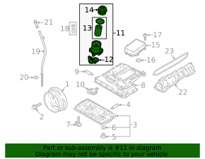 Корпус масляного фильтра Audi Q7 20-26 3.0T MHEV