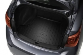 Ковер багажника резина Infiniti Q50 14-24, черный