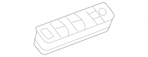 Управління склопідйомником переднім лівим Mercedes R-class W251 06-13