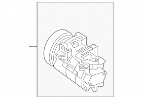 Компрессор кондиционера Nissan Altima 07-12