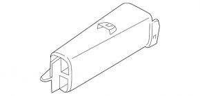 Воздуховод на воздухоприемник BMW 4 F32/33/36 17-20 B46