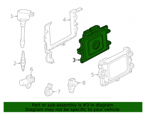 Блок ECU компьютер двигателя Honda Civic X FC 16-18 1.5T