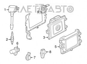 Блок ECU компьютер двигателя Honda Civic X FC 16-18 1.5T