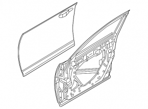 Дверь голая передняя правая Mazda CX-30 20-23