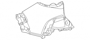 Бампер задній голий права частина Mazda CX-50 23-26