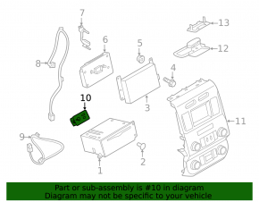 USB Hub Ford Fusion mk5 13-20