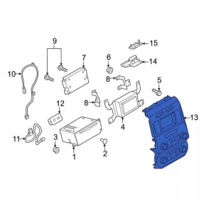 USB Hub Ford Fusion mk5 13-20