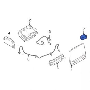 USB Hub Ford Fusion mk5 13-20