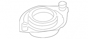 Опора задняя левая Subaru Outback 10-14