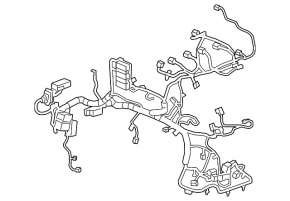 Проводка подкапотная GMC Terrain 18-19 LYX FWD