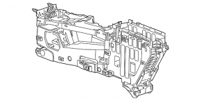 Консоль центральна підлокітник і підстаканники GMC Terrain 10-14