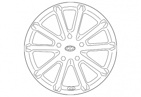 Колісний диск R16 Hyundai Sonata 18-19
