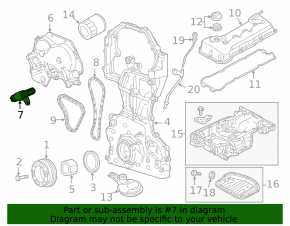 Клапан VVT-i Nissan Rogue Sport 17-19