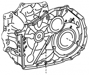 Кришка передня АКПП Toyota Camry v70 18-24 8ступ
