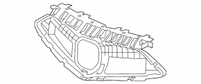 Основа грат радіатора Acura ILX 19-22