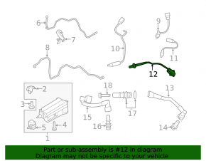 Лямбда-зонд левый второй Ford Mustang mk6 15-17 3.7