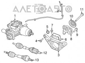 Задний дифференциал редуктор Jeep Cherokee KL 14-15 Off road 84к
