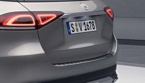 Накладка заднего бампера верхняя Mercedes W167 GLE 350 450 20-26 хром
