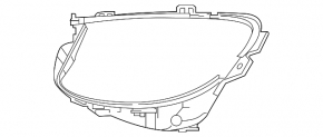 Уплотнитель фары передний правый Mercedes W213 E 21-23