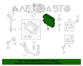 Блок ECU компьютер двигателя Mazda CX-5 13-13 2.0, 2.5 FWD