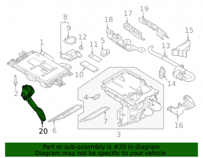 Педаль газа Nissan Ariya 23-26