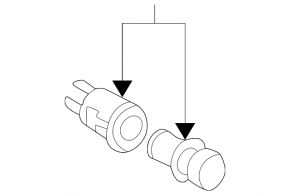 Прикурювач передньої панелі Lexus RX300 RX330 RX350 RX400h 04-09