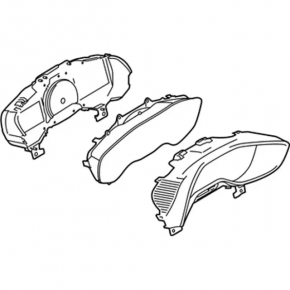 Щиток приборов Ford C-max MK2 13-18 plug-in 73k