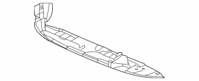 Защита переднего бампера Honda Accord 21-22 hybrid