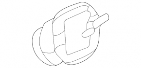 Корпус люка бензобака Acura MDX 14-16