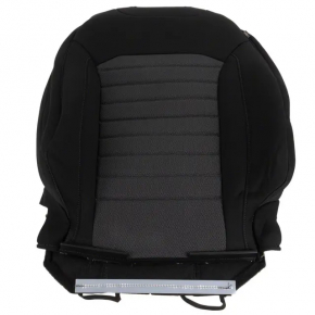 Водійське сидіння Ford Edge 15-23 без airbag, тканина чорна