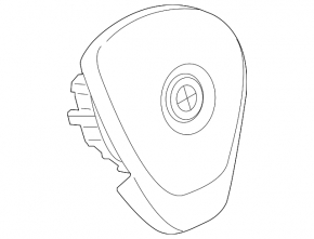 Подушка безпеки airbag в кермо водійська BMW X3 F25 11-17