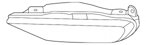 Протитуманна фара ПТФ права Volvo XC90 16-25 LED