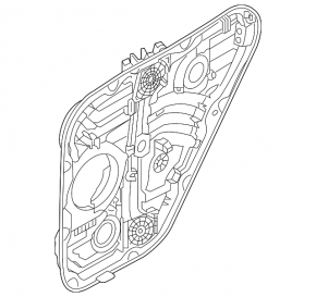 Стеклоподъемник механизм задний правый Hyundai Tucson 16-21