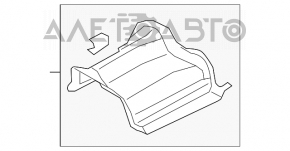 Защита бензобака Nissan Rogue 14-20