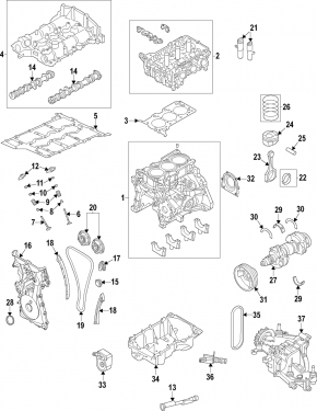 Полуподдон масляный Ford Escape MK4 20-22 1.5T