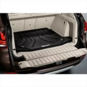 Килим багажника гума BMW X5 F15 14-18 чорний під 2 ряди