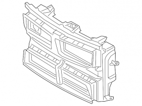 ТБ панель радіатора BMW X1 F48 20-22 B46