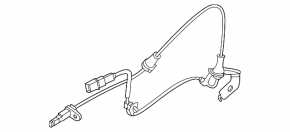 Датчик ABS передний правый Hyundai Sonata 20-23 1.6T, 2.5