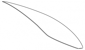 Стекло заднее Mercedes C-class W205 15-18
