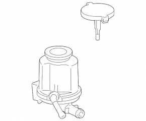Бачок ГУР Toyota 4Runner 10-24 4.0