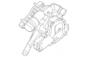 Корпус термостата Hyundai Santa Fe 24-26 1.6