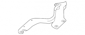 Петля капота правая Nissan Versa Note 13-19