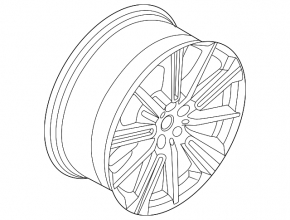 Диск колесный R20x9J BMW X5 G05 19-23 стиль 748 под ремонт