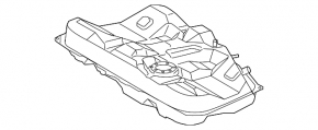 Топливный бак Toyota Camry v40